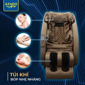 Ghế massage toàn thân A9 có hệ thống túi khí co bóp nhẹ nhàng
