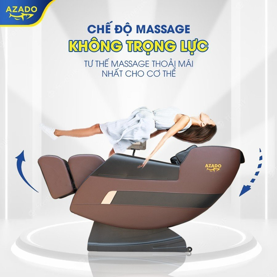 Ghế massage A266 có chế độ massage không trọng lực