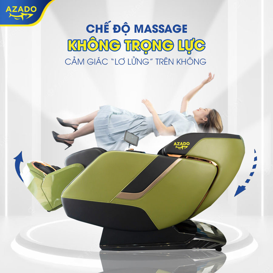 Ghế massage AZADO A800 có chức năng massage không trọng lực