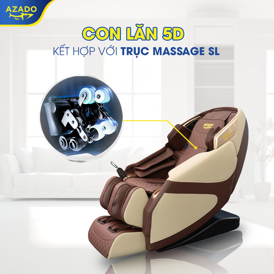 Con lăn 5D của ghế massage toàn thân A39 NEW EDITION