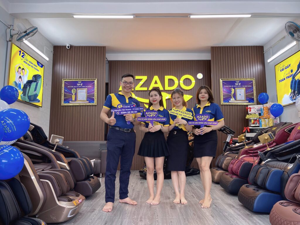 Đội ngũ nhân viên AZADO Đắk Nông