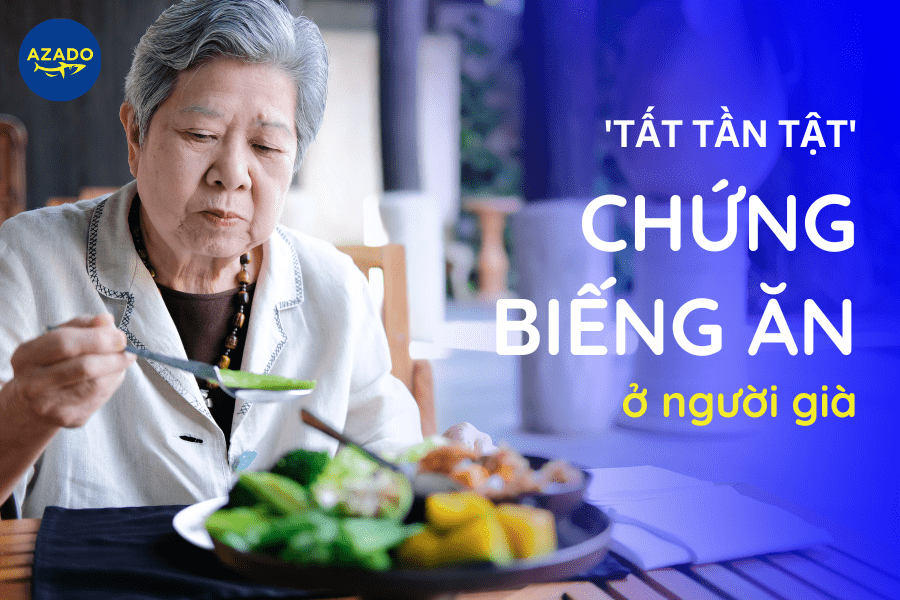 Chứng biếng ăn của người già