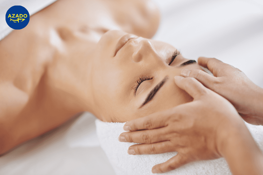 Massage mặt - Bấm huyệt ấn đường