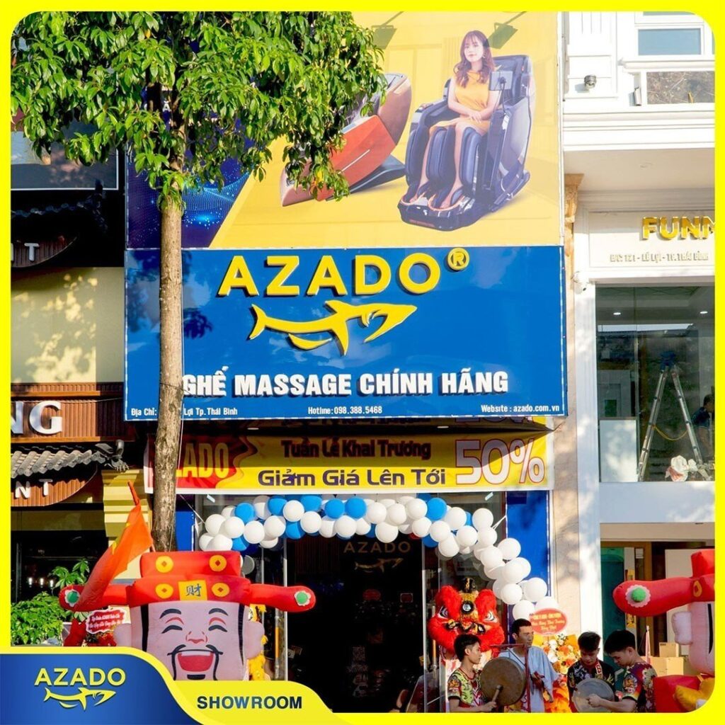 cửa hàng ghế massage AZADO TP. Thái Bình