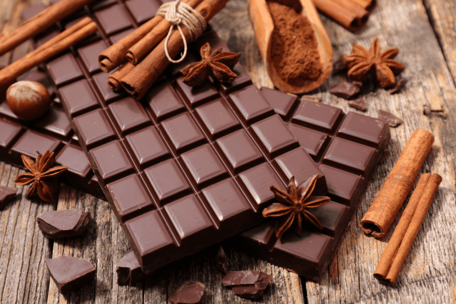 sô cô la đen nguyên chất rất có lợi cho sức khỏe