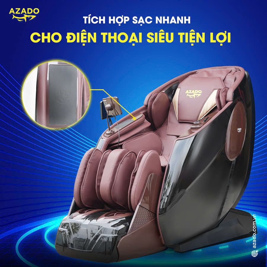 Tích hợp sạc nhanh cho điện thoại siêu tiện lợi