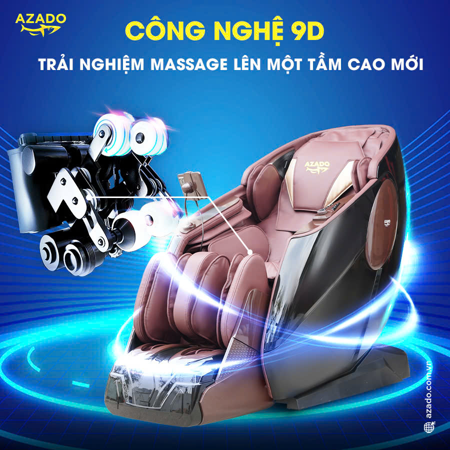 Công nghệ 9D - Trải nghiệm massage lên một tầm cao mới