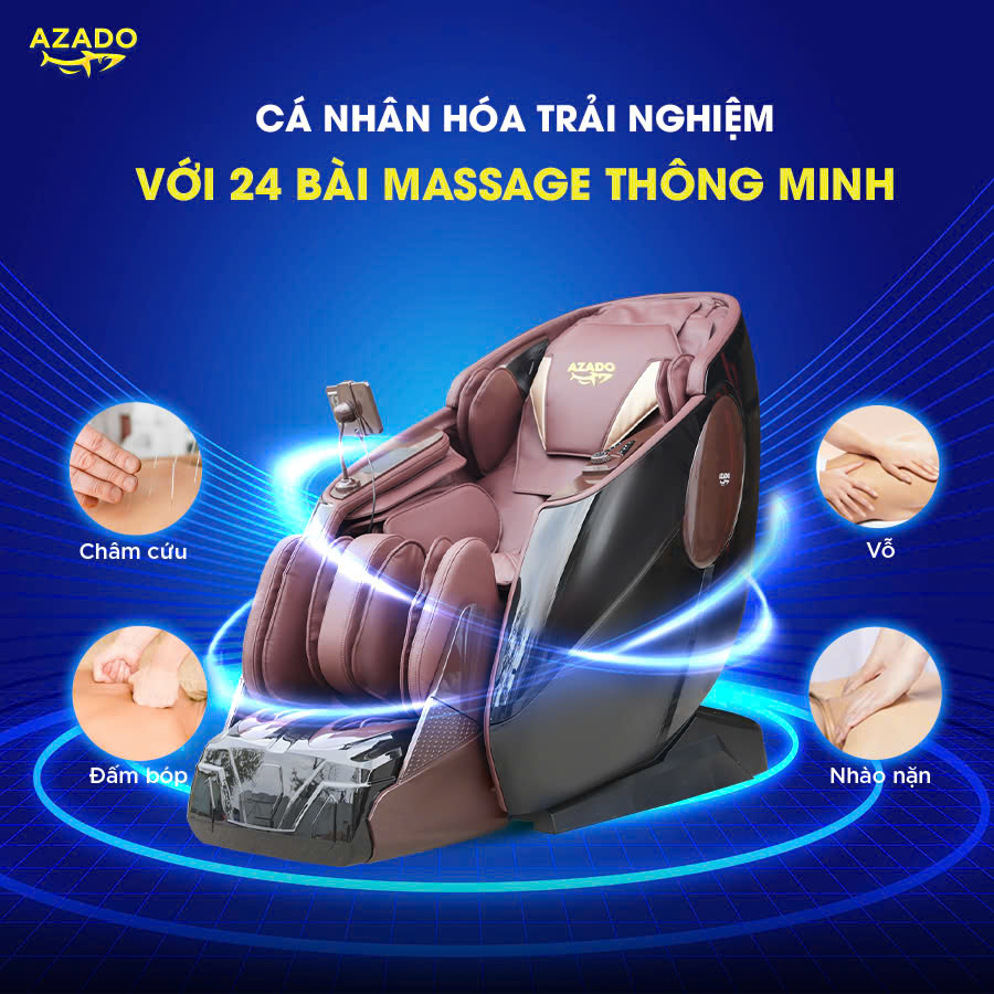 Cá nhân hóa trải nghiệm với 24 bài massage thông minh