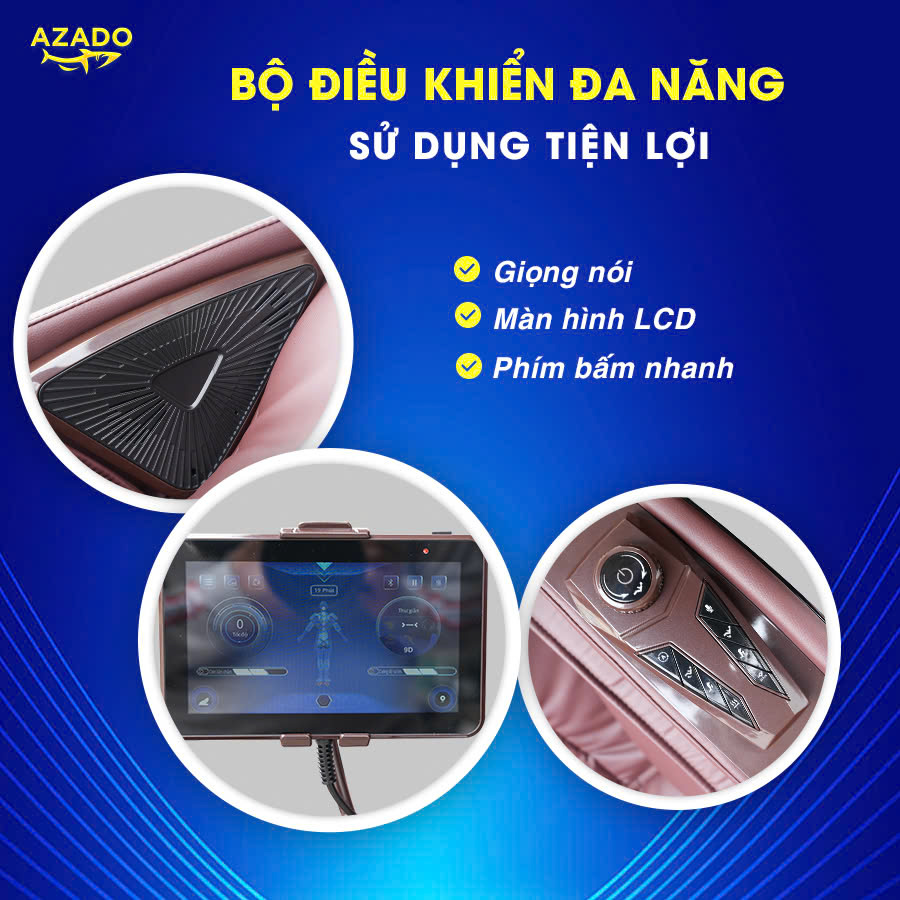 Bộ điều khiển đa năng, sử dụng tiện lợi