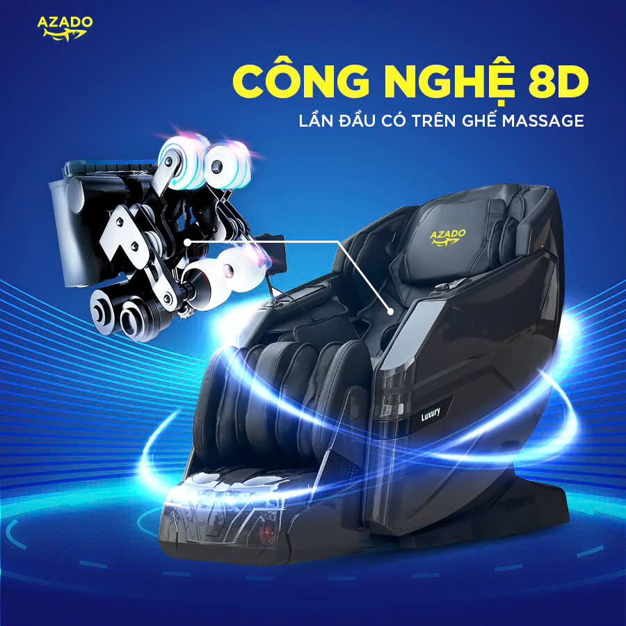 Công nghệ 8D - Trải nghiệm massage lên một tầm cao mới