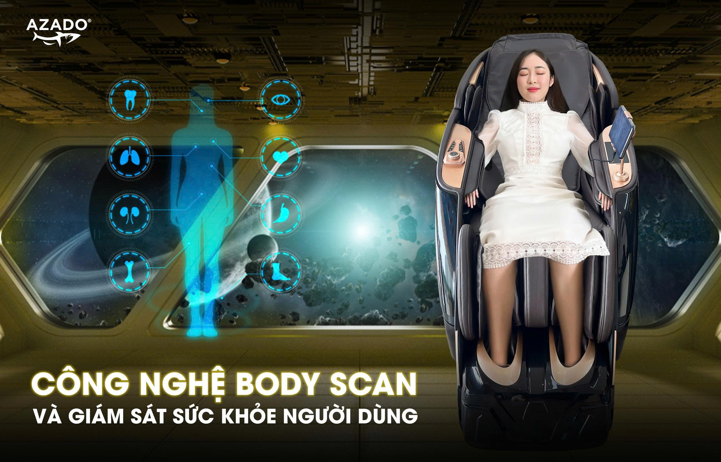 cong nghe body scan ai ghe massage