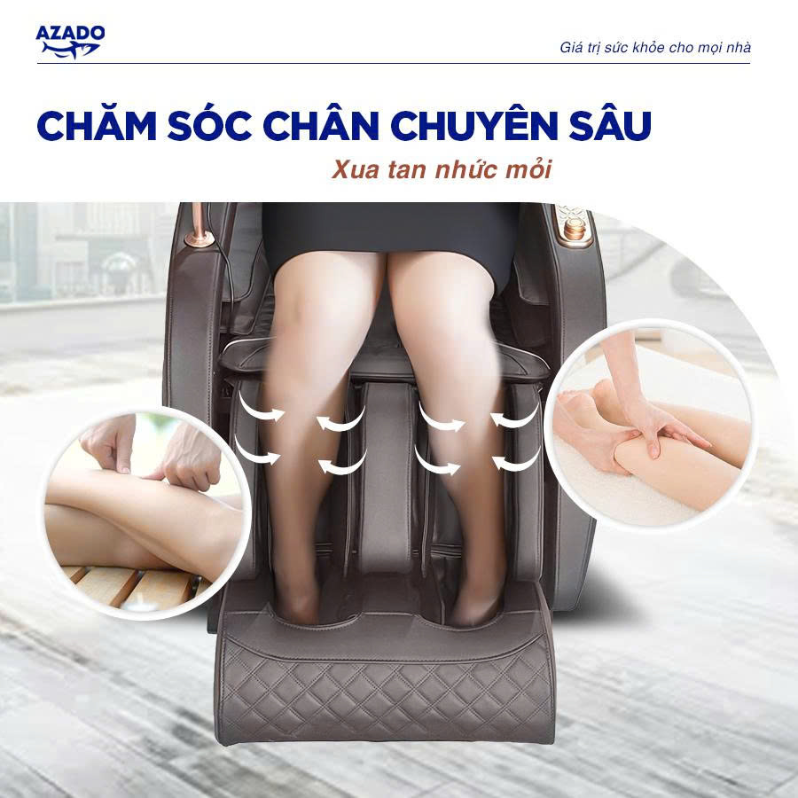 ray bap chan ghe massage