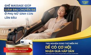 ghe massage giam dau chuyen da o phu nu sinh con lan dau