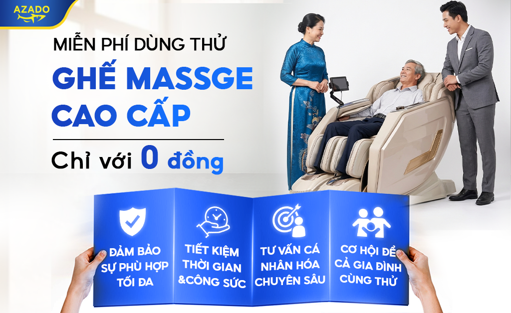 Trai nghiem ghe massage tai nha mien phiazado