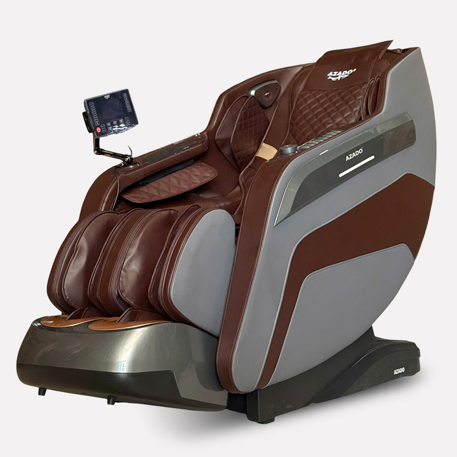 Ghế Massage Toàn Thân Azado Az3000 Xám Nâu