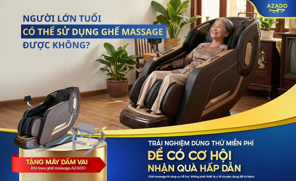 nguoi lon tuoi co the su dung ghe massage khong